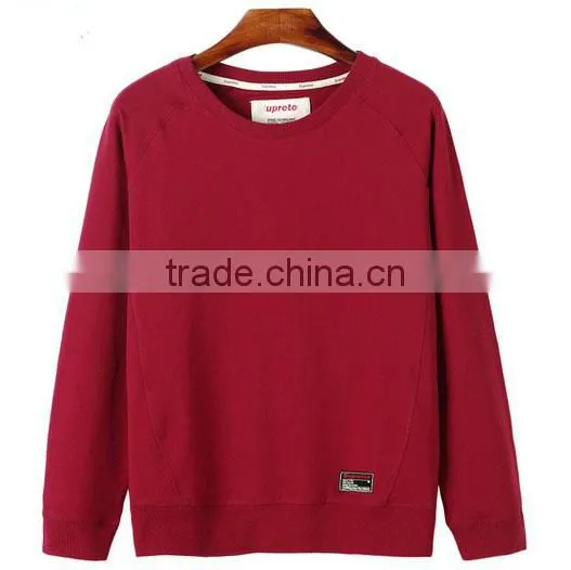 New Style Good Sale High Quality China Wholesale Round Neck Cotton Sweatshirt photo-3