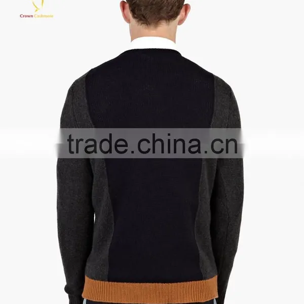 Lastest Knitted Mens Cashmere Wool Sweaters Mens Cashmere Jumpers photo-3