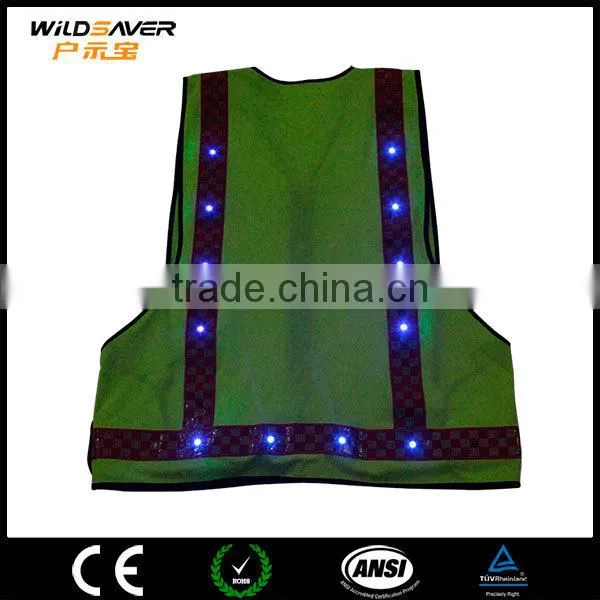 Batteries Operated Work Shirt Safety Clothes Led photo-4