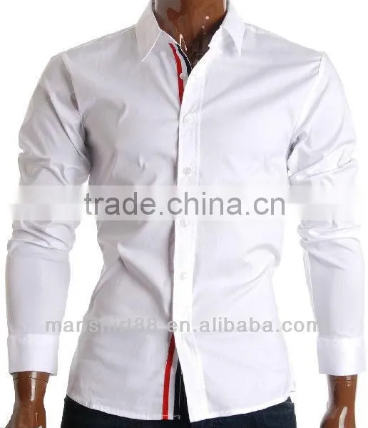 Custom Latest Fashion Long Sleeve Slim Fit Casual Shirt photo-2
