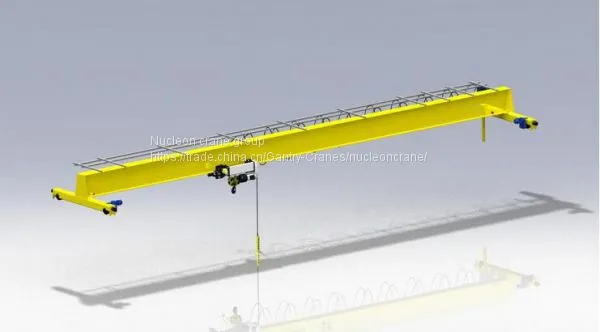Low Headroom Single Girder Overhead Crane With Electric Hoist photo-4