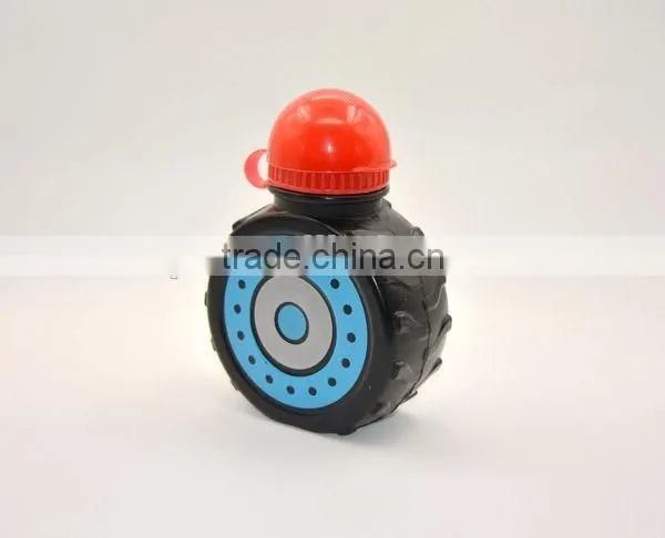 400ml Creative Tire Shape Advertising Sports Bottle /sipper Drinking Cup photo-3