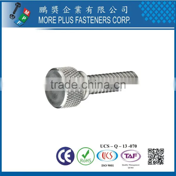 ANSI Stainless Steel Knurled Thumb Screw Plain photo-4