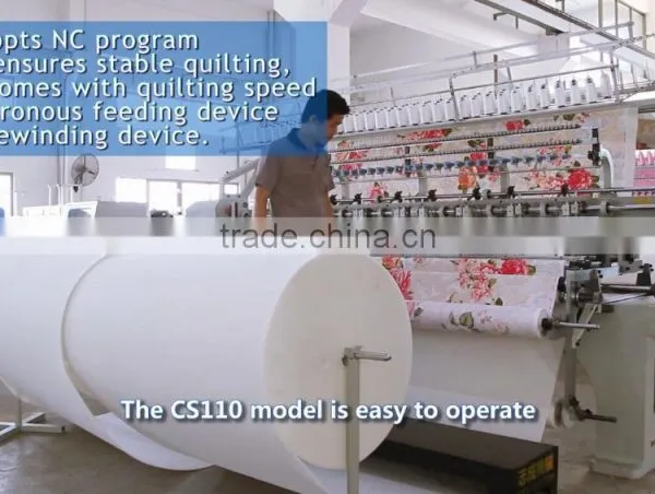 Hot Selling Industrial CS110 Quilting Machine photo-2