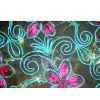 Flower Cord Embroidery Fabric