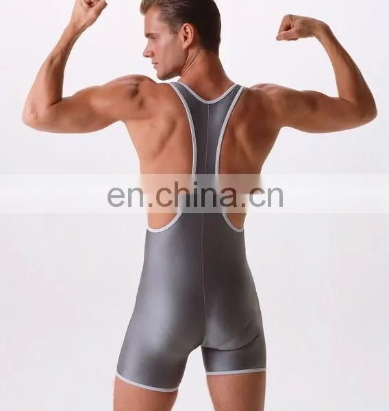 Custom Sublimation Wrestling Singlet for Men photo-4