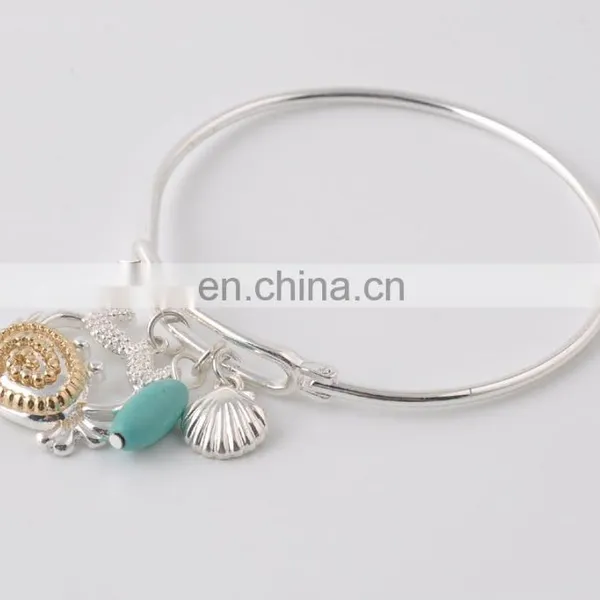 Handmade Ocean Collection Style Marine Organism Bangles photo-3