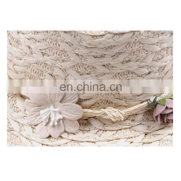 Wholesale Fashion Design Two Size Adult Kids Straw Hat Women Hat Sex photo-3