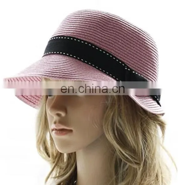 2015 New Fashion England Outdoor Casual Summer Short Brim Cap Women Straw Hat photo-2