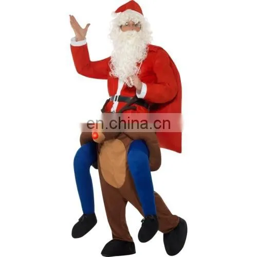 Funny Halloween Carnival Party Piggyback Ride On Reindeer Costume photo-2