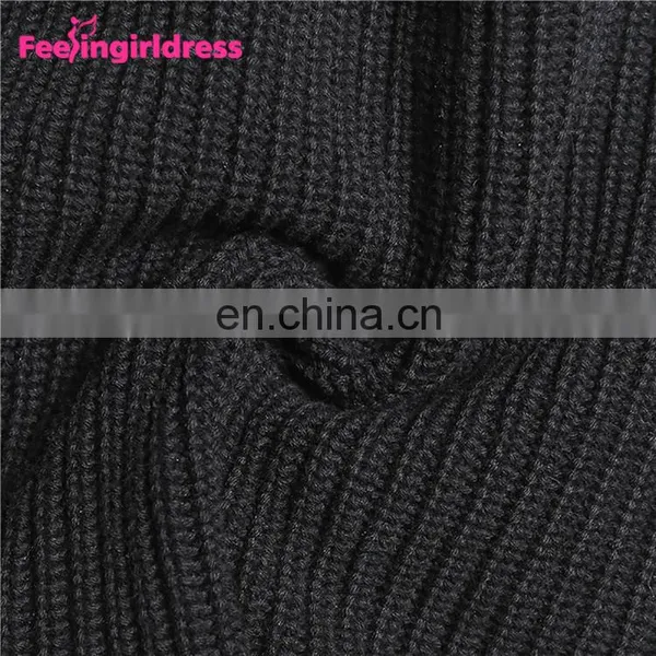 Wholesale Fashion Women Black Knitting Elastic Wide Waist Belt Waist Support Belt photo-6