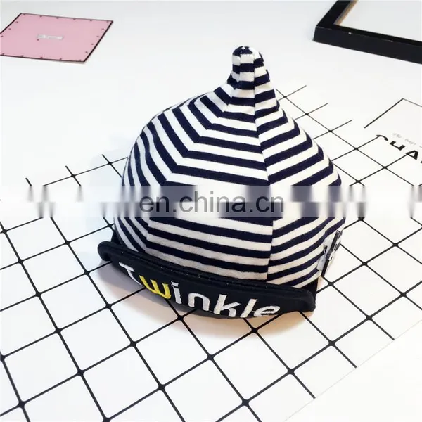 Cute Baby Boys &girls Striped Cotton Hat Good Quality Baby Caps photo-6