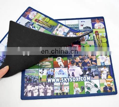 Large Size Rubber Material Mouse Pad Fabric photo-5