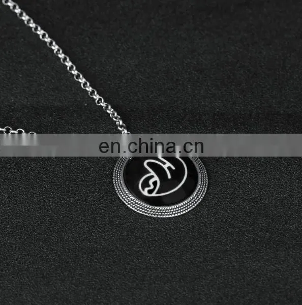 Zootopia Inspired Cute Animal Lazy Tree Toed Sloth Glow in Dark Pendant Necklace,lazy Men Flash Charm Necklace photo-2
