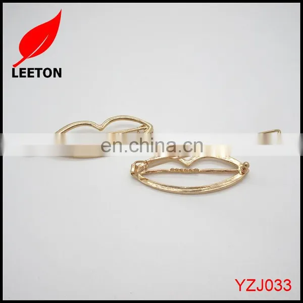 Factory Supply Mouth Shape Lady Fancy Fashion Hair Clip photo-3