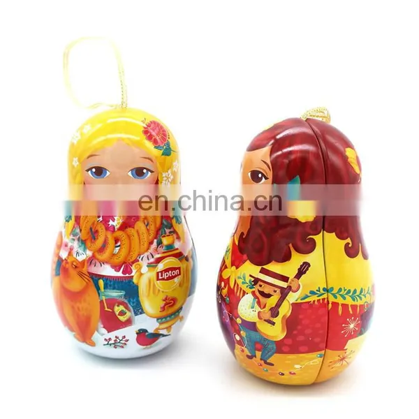 High Quality Nesting Tin Doll / Gift Tin for Packaging photo-2