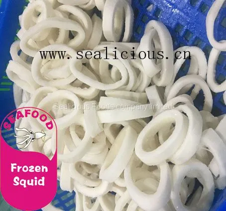 Frozen Ring Squid Wholesale Cleaned Skinless photo-3