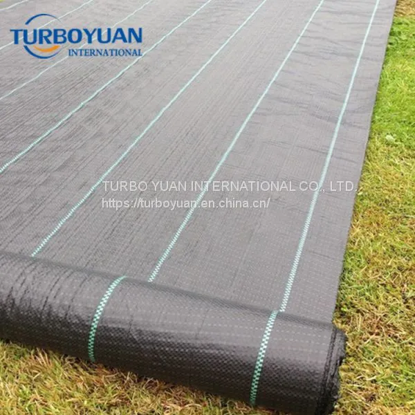 Woven Mulching Netting PE / PP Weed Barrier Cloth Mat photo-5