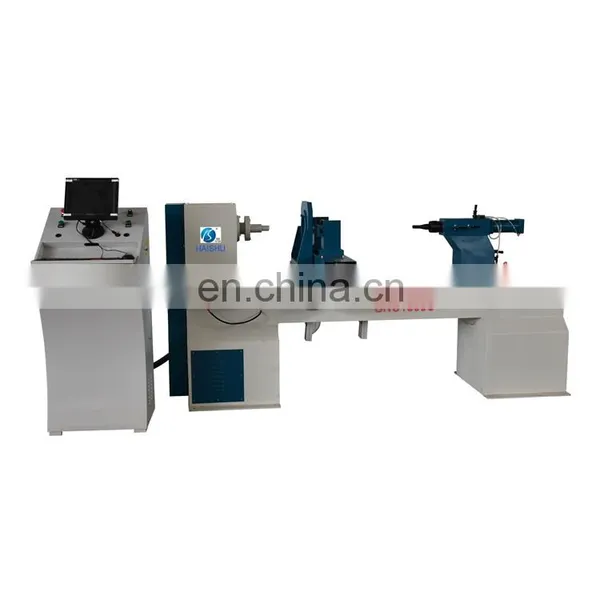Automatic CNC Wood Lathe CNC1503S Turning Machine photo-2