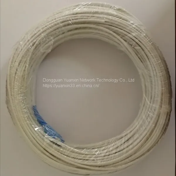 Indoor Fixed Length Rubber-insulated Fiber Cable