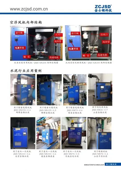 Turbo Blower ZCJSD for SINOMA Cement Plant photo-5