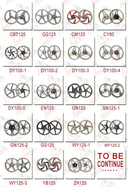 Cheap Wholesale Motorcycle Accessories Bajaj Ct100 Motorcycle Wheels photo-5