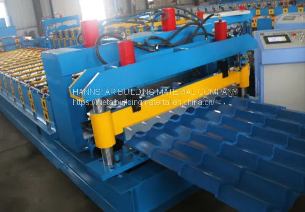 Roll forming machine color Glazed tile machine