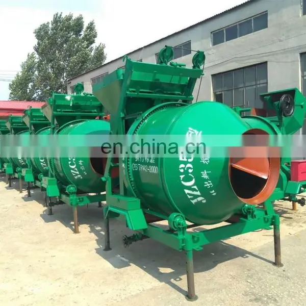 Green Concrete Mixer Machine Drum Concrete Mixer in Kenya photo-5
