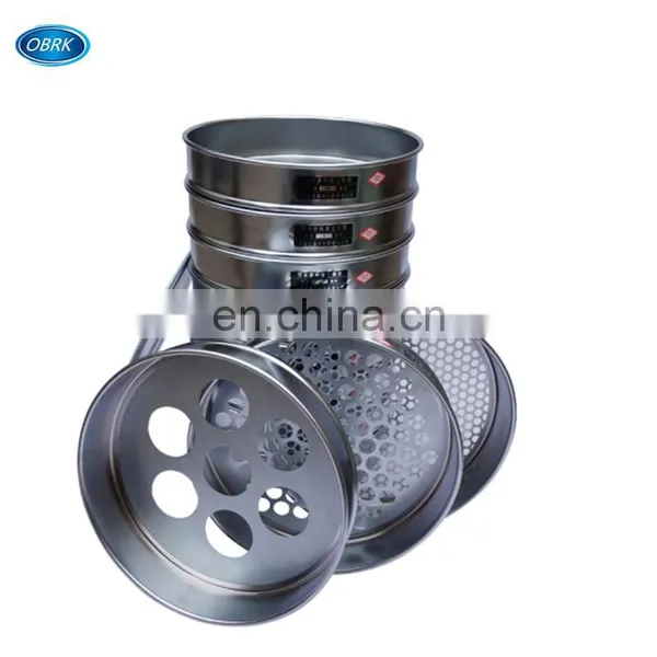 Diameter 200mm/300mm Stainless Steel Test Sieve Soil Analysis Sieve With Lid and Pan for Soil/Sand photo-2