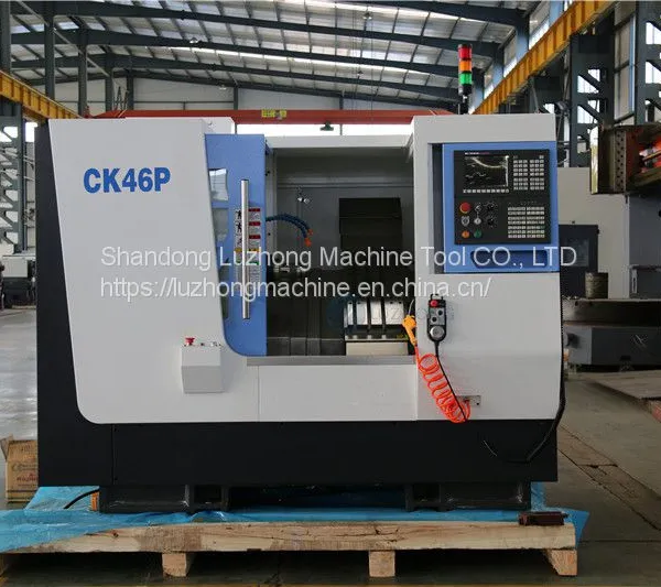 CK46P High Speed High Precision Automatic CNC Slant Bed Linear Rail Lathe Machine photo-2