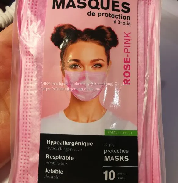 Multiple Colors Protective Face Mask Effective Resistance to Droplets photo-2