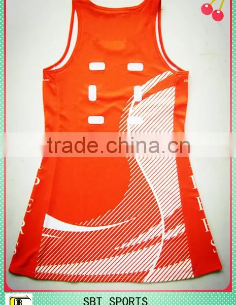 2016 Custom Digital Printed Netball Jersey photo-2
