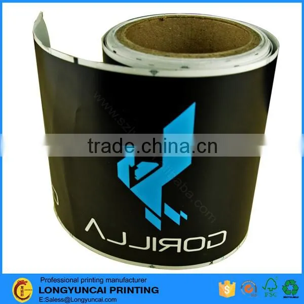 OEM Printed Logo Durable UV Resistant Vinyl Sticker Roll photo-2