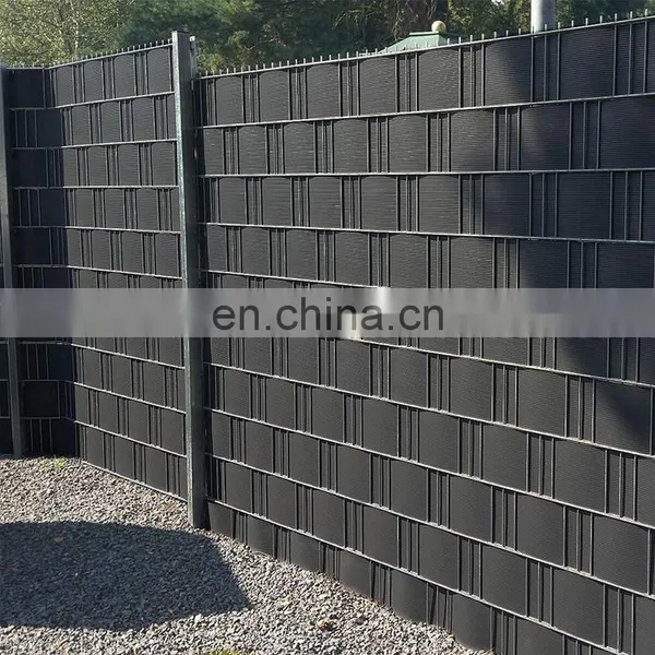 Anthracite Plastic Fence Rigid Privacy Tarpaulin Garden Fence Strip Roll 30 m x 19 cm Europe photo-5
