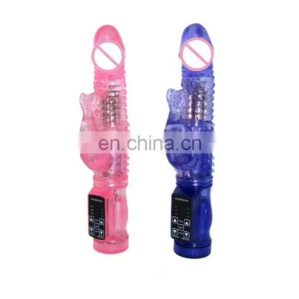 USB Charging Vibrator G-spot Clitoral Stimulator Dildo Women Female Rabbit Vibrator photo-3