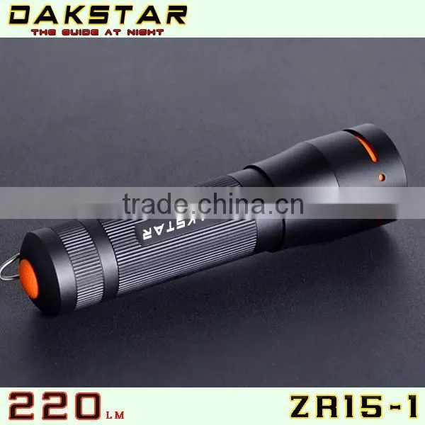 DAKSTAR NEW ZR15-1 XP-G R5 220LM AAA Zoom Focus LED Torch Quality Choice