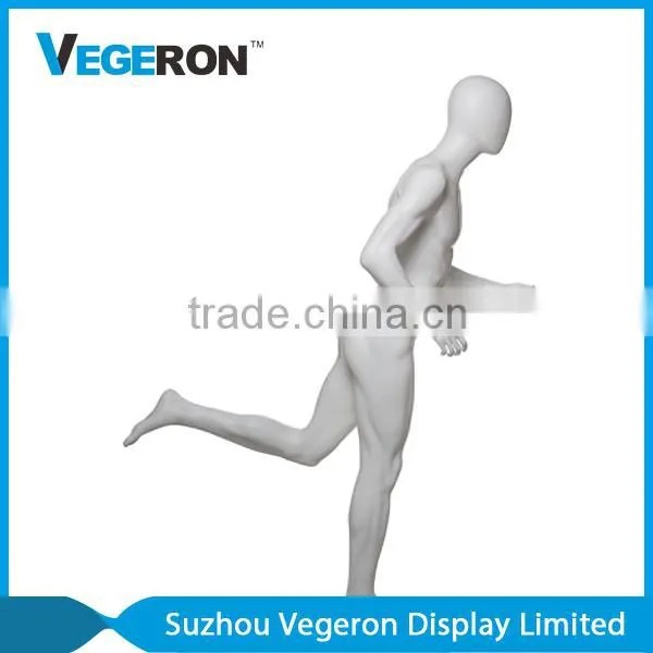 Fiberglass Run Pose Sport Male Mannequin photo-2