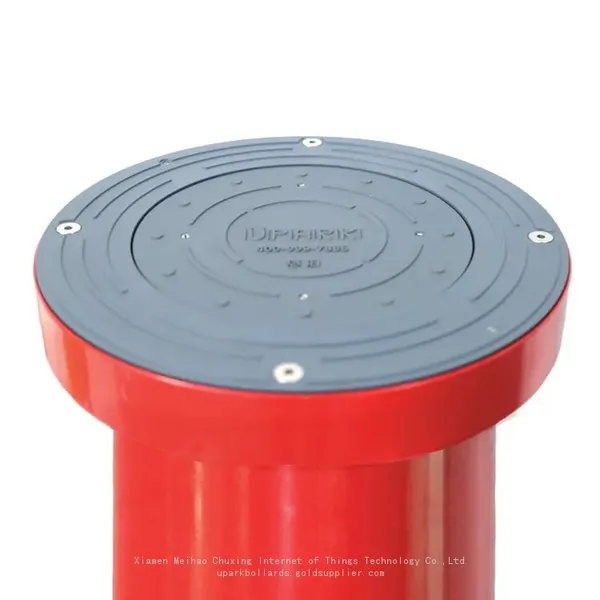 UPARK Intelligent Controlled Access Anti-collision for Automatic Electromechanical Rising Bollards Flexible Barrier Bollard photo-2