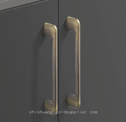 Furniture Hardware Fittings Customized Aluminum Alloy Cabinet Door Pull Handles Kitchen Drawer Dresser Hardware