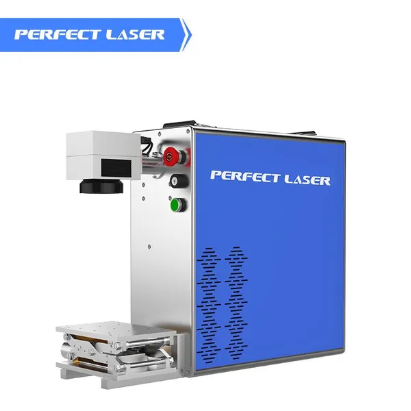 Perfect Laser 20/30/50W Portable CNC Aluminum Black Engraver SS Color Fiber Laser Marking Machine photo-2