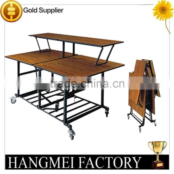 Modern Cheap White Buffet Hotel Table HM-T13 photo-6