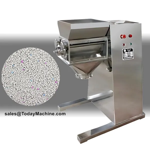 Swing Solid Beverage Granule Oscillating Granulator Double Roller Cylinder Machine photo-4