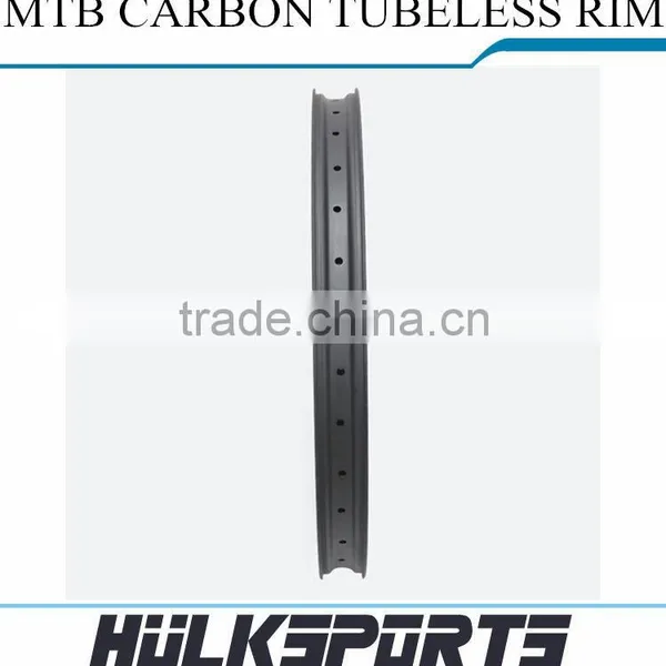 Bicycle Carbon Rims 26ER Mountain Bicycle Rim Hookless 30mm Width Tubuless Carbon Rims For Sale photo-4