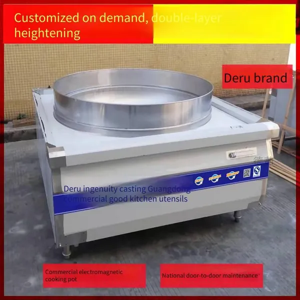 Commercial High-power Induction Cookers, Integrated Mutton Soup Cooking Stoves, Special Equipment for Kitchens and Canteens photo-3