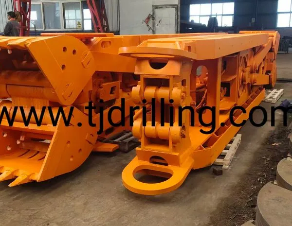 1000mm mechanical diaphragm wall grabs 2800mm width for diaphragm wall piles used on liebherr hs855hd crane