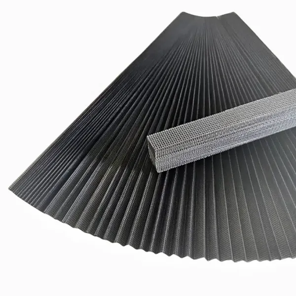 Industrial PET Plisse Anti Dust Filter Mesh, 100g/m2, 0.3mm Wire Diameter, 60% Porosity, Factory Direct photo-5