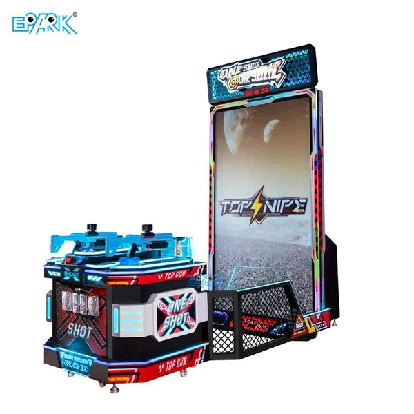 Shooting Arcade Game Machine 2 Player Interactive Gun Shooting Game for Family Entertainment Center Arcade Equipment Supplier photo-3