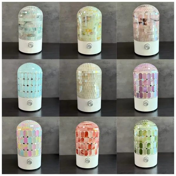 Aroma Diffuser With LED Light Scented Candle Aromatherapy Diffuser Fragrance Lamp Aromatherapy Lamp Aroma Lamp Air Humidifier Air Moistener