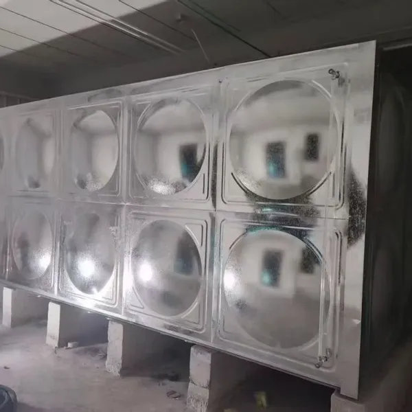 Durable SS304 Stainless Steel Modular Panel Water Tank for Hotel Water System