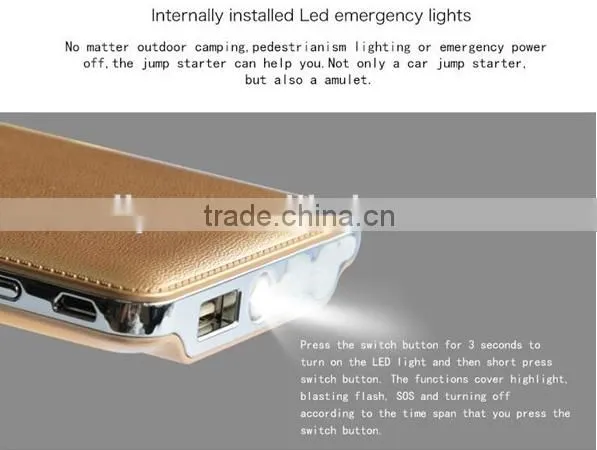 Emergency Car Jump Starter Power Bank Brand 10000mAh photo-3